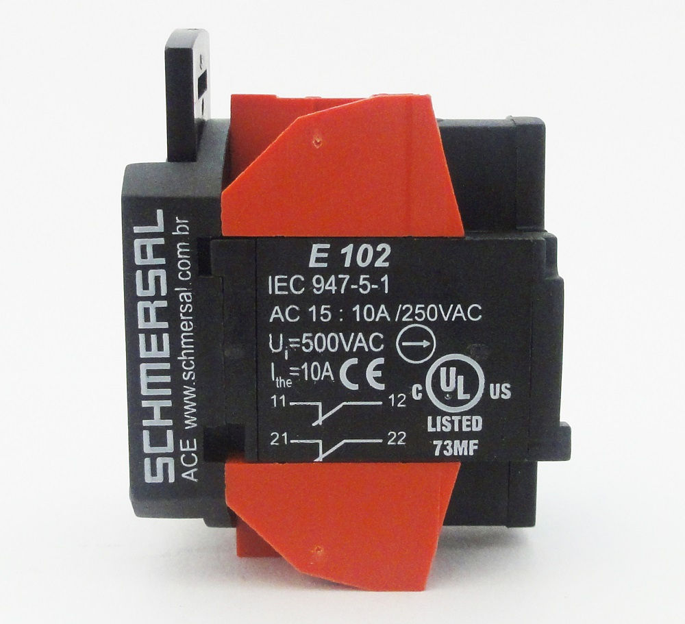 Elemento Contato 2NF Impulso Bloco