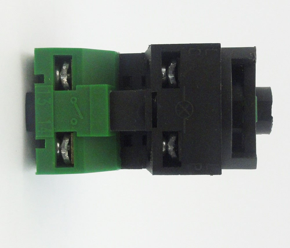 Bloco Contato Com Soquete BA9S 1NA para Botão Luminoso Impulso 250VCA/CC Elemento