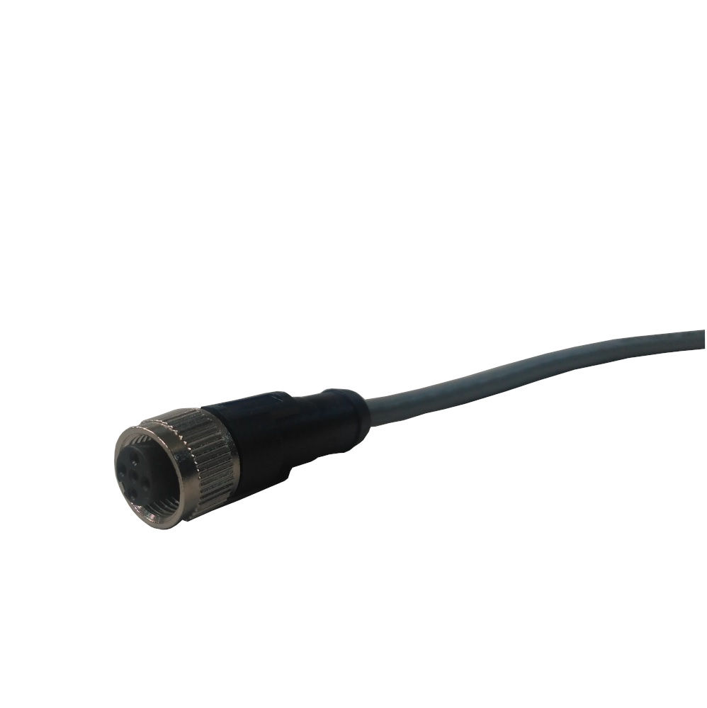 Cabo Para Sensor Fêmea M12 5 Pinos 15 M Preto