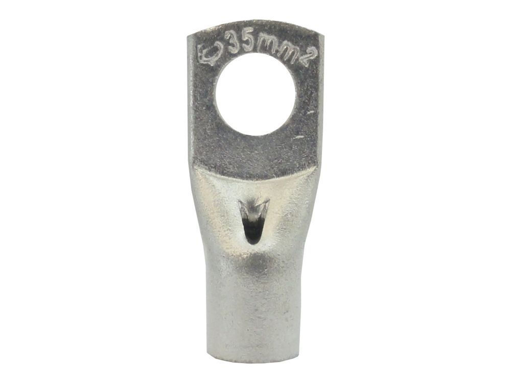 Terminal Cobre Estanhado a Compressão Simples YA 35,00 mm² com 1 Furo M8 Boca Expandida