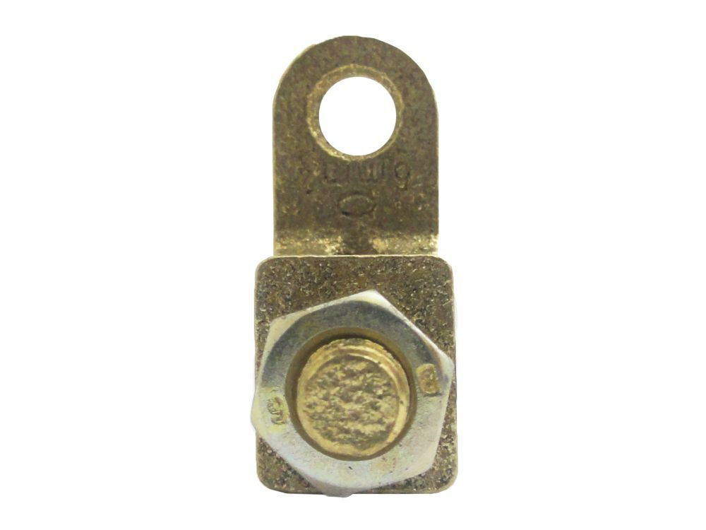 Terminal Latão Fundido a Pressão Sapata 6,00 mm² com 1 Furo M5