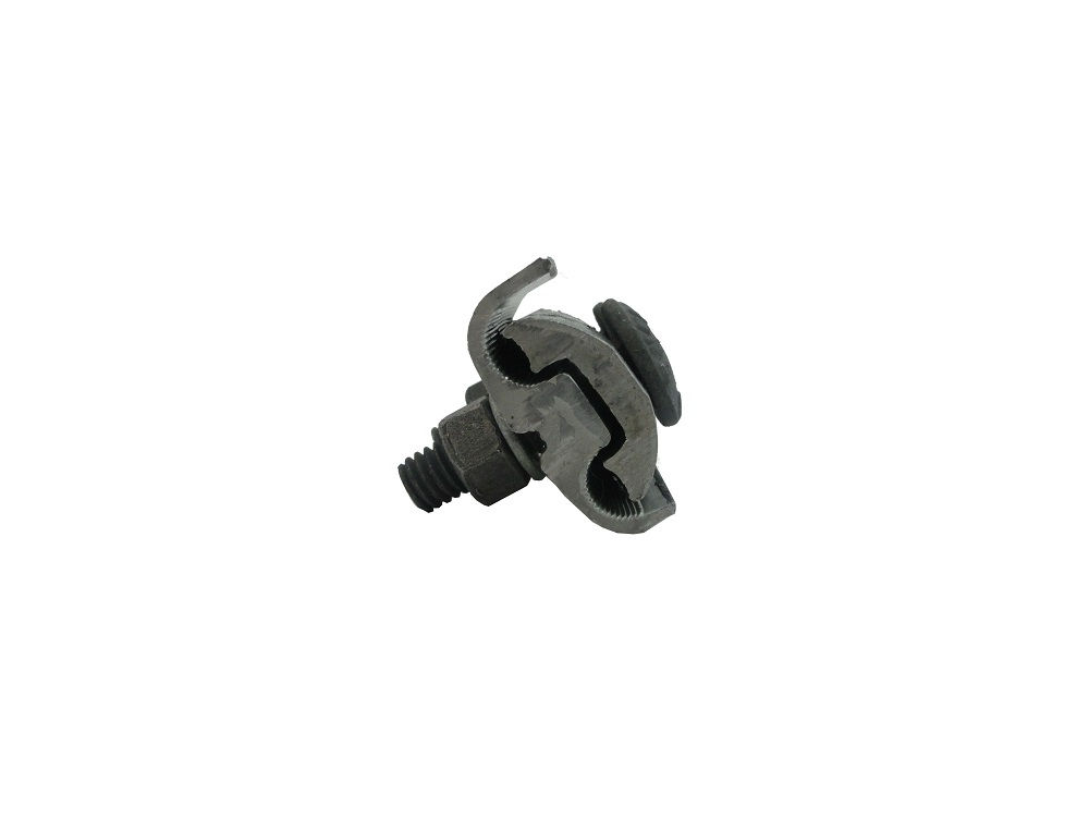 Conector Paralelo 2 Parafusos Alumínio P-10,00 mm²-2/0AWG D=6-1/0AWG com Parafuso Zinco a Fogo