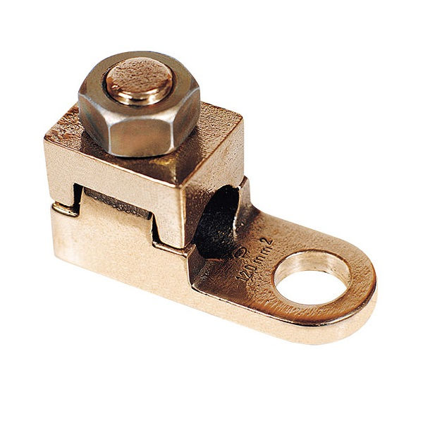 Terminal Latão Fundido a Pressão Sapata 240,00 mm² com 1 Furo M15