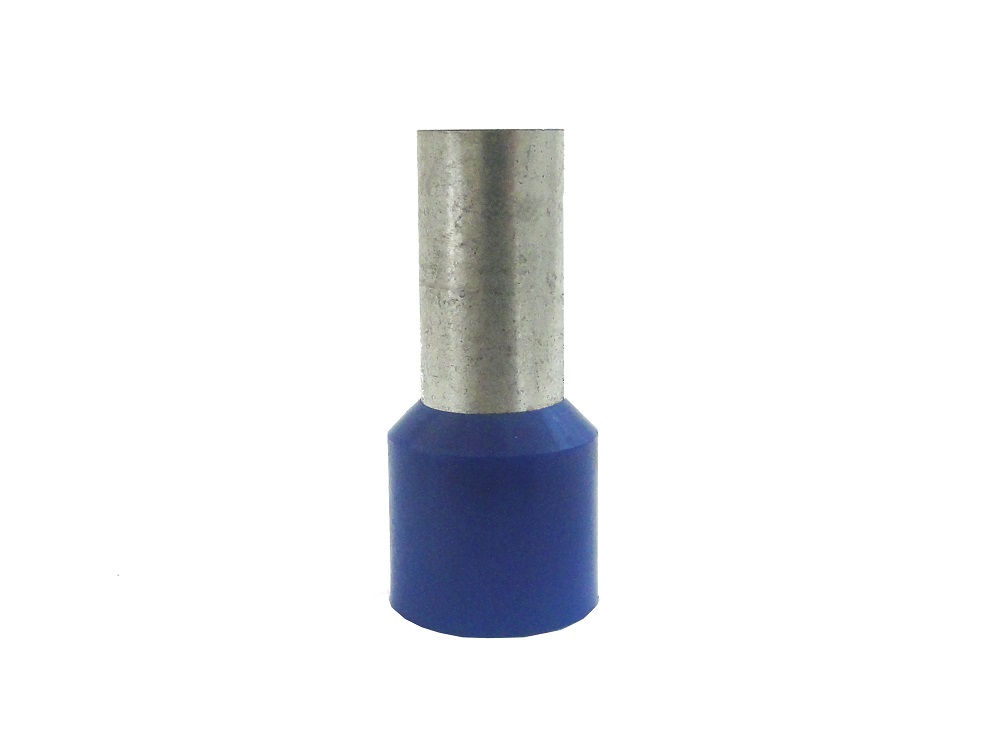 Terminal Cobre Estanhado a Compressão Pino Tubular Pre-Isolado 50,00 mm² Azul