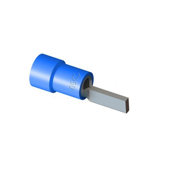 Terminal Cobre Estanhado a Compressão Pino Pre-Isolado 16,00 mm² Azul