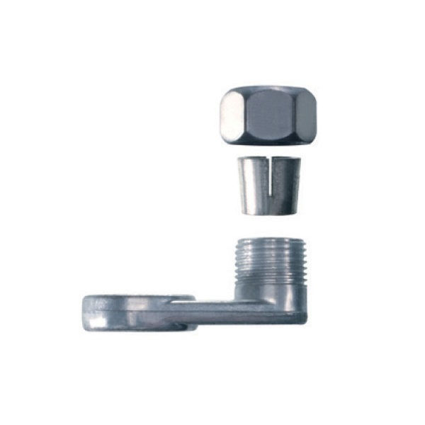 Borne Concêntrico Latão Estanhado Angular para Vergalhão 5/8"