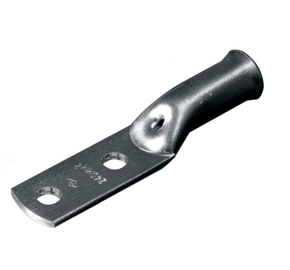 Terminal Cobre Estanhado a Compressão Dupla YA 95,00 mm² com 2 Furos M12