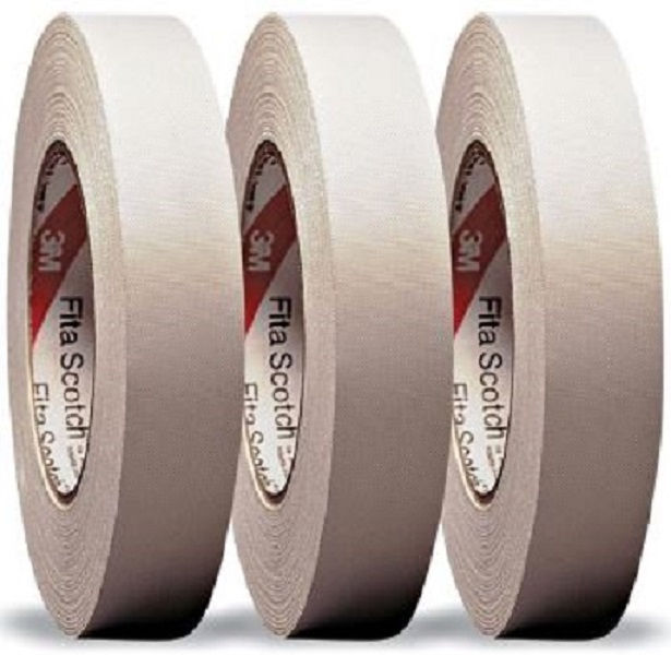 Fita Fibra de Vidro 3500V 130G 19 mmX55 M ESP 0,27 mm Scotch MR 27