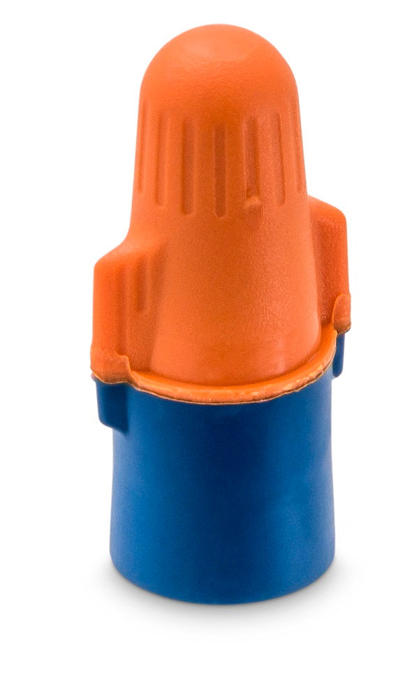 Conector Scotchlok O/B Latão 2" Laranja/Azul