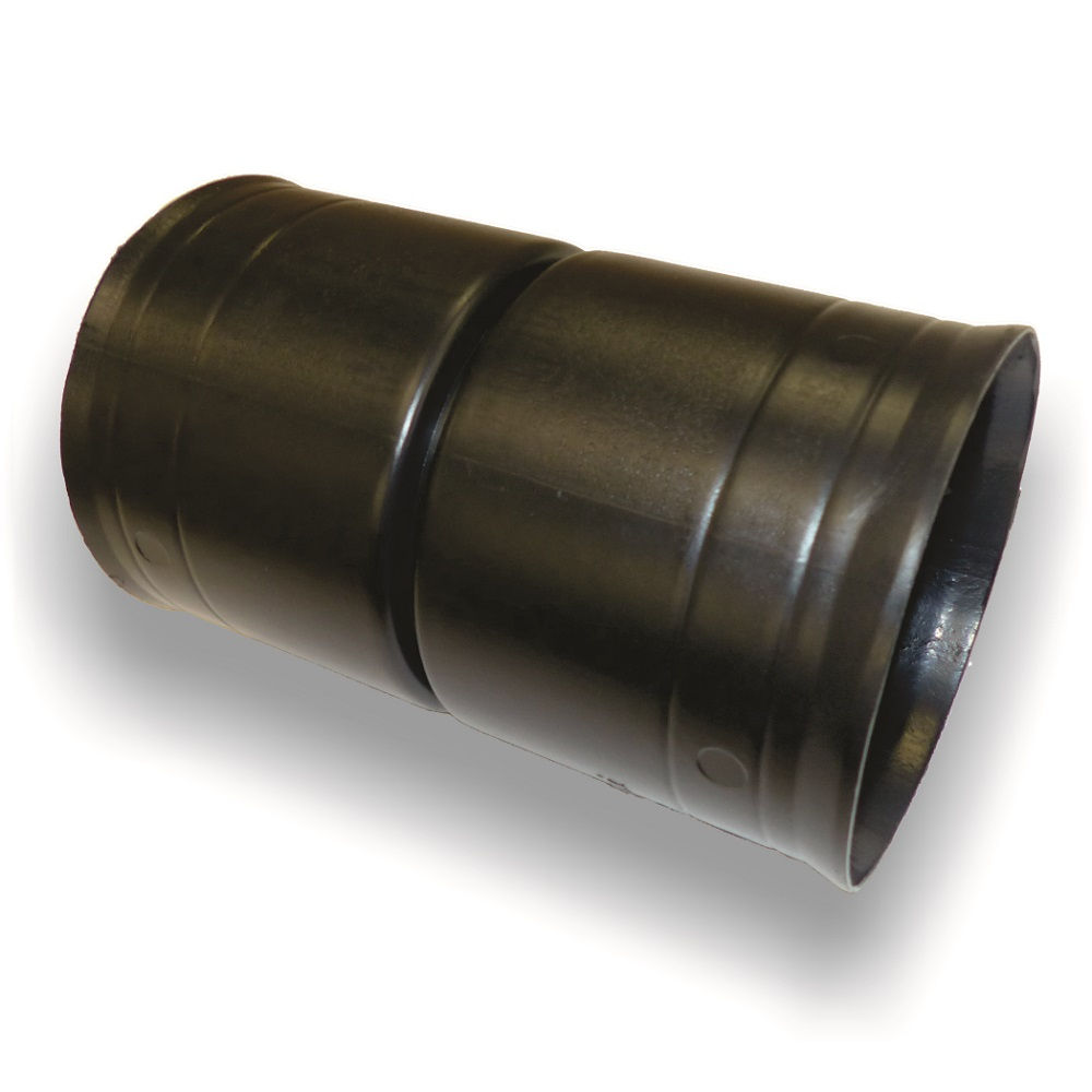 Luva PEAD Para Duto Corrugado 11/2" Preta P/anelar Kanaflex