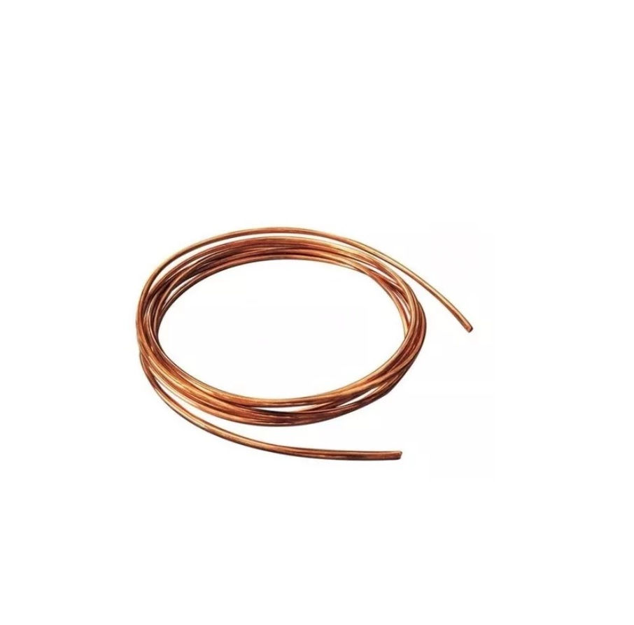 Fio Cobre NU 1x 10 AWG Duro NBR 60317-8 Classe 1 (0,047 Kg/m)