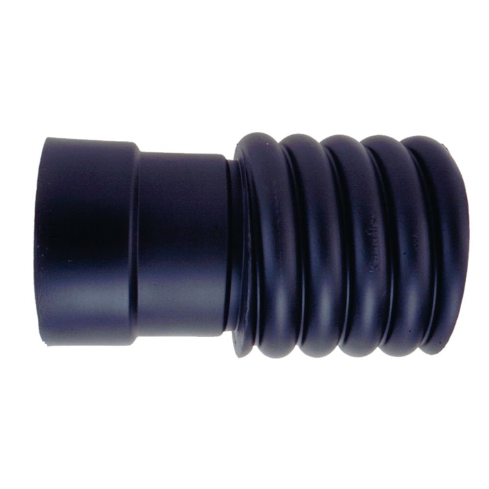 Luva PVC para Duto Corrugado 3" Preta Kanalex