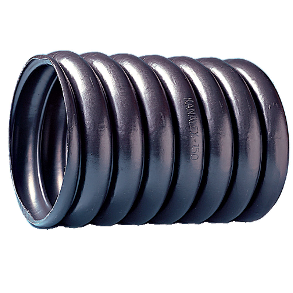 Luva PVC para Duto Corrugado 8" Preta para Helicoidal Kanalex