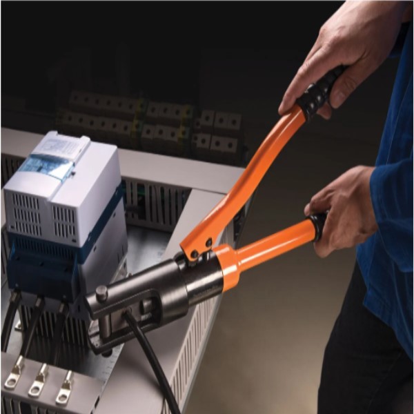 Alicate Crimpador Hidráulico P/terminais Alumínio - Cobre Isolado Tramontina pro 16-300MM Tramontina