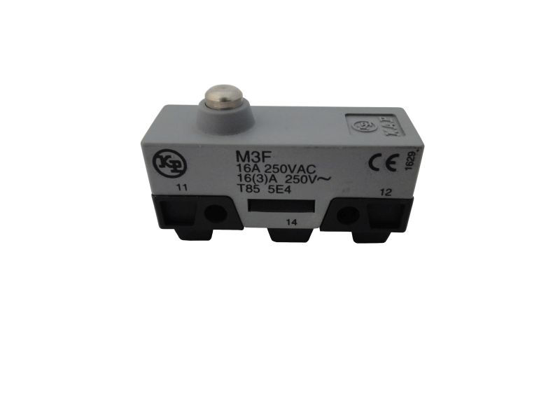 Fim de Curso Microrutor M3F 16A 250V Corpo PVC com Botão Curto