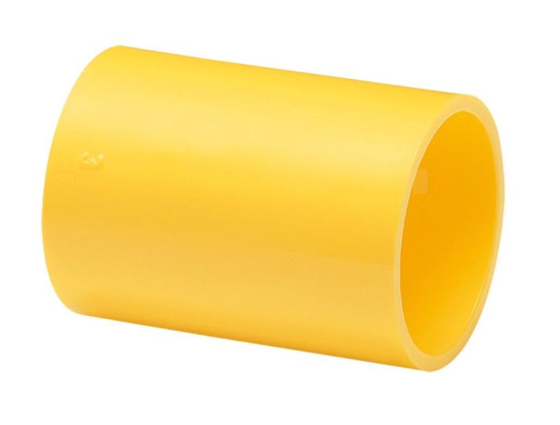Luva PVC Pressão P/conduite Corrugado 1/2" Amarela Amanco
