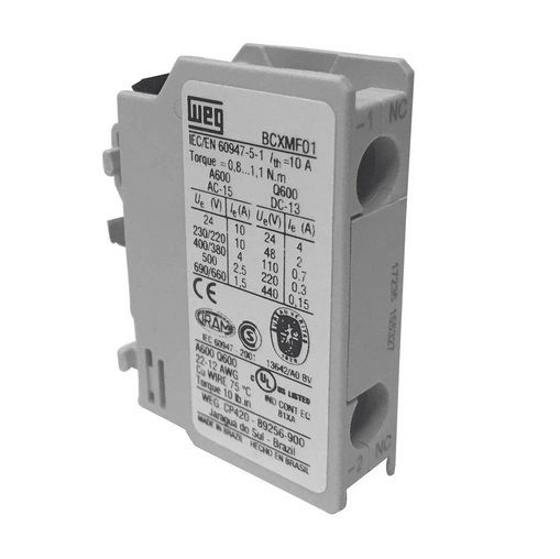 Bloco Contato Frontal 1NF para Contator CWM9-105