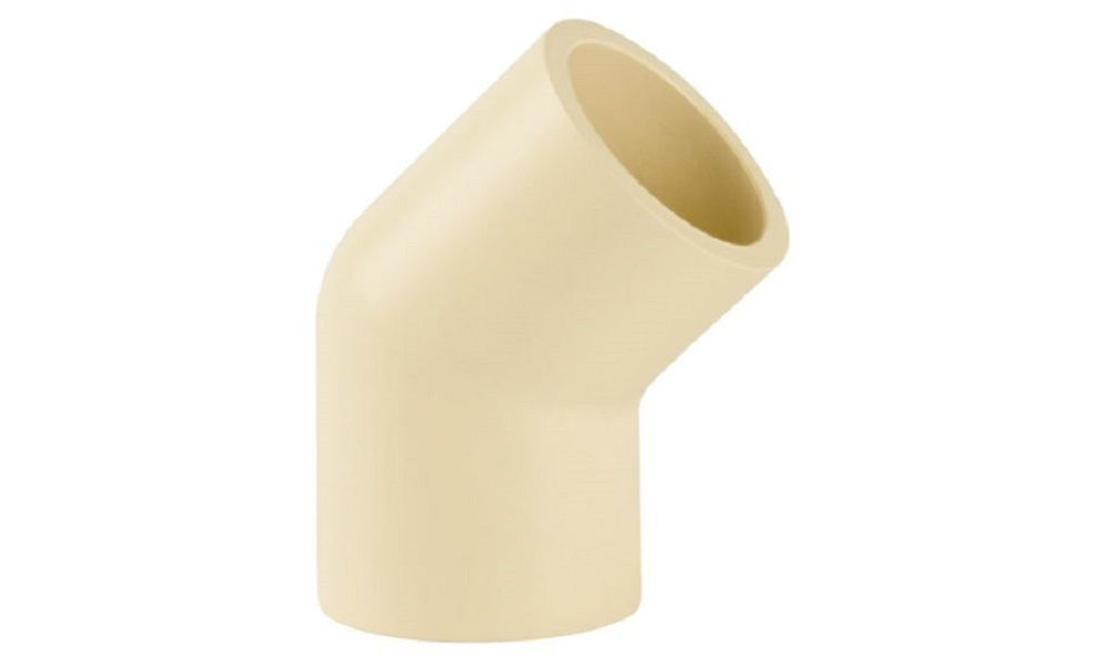 Joelho Super CPVC 45G Soldável 28 mm Ultratemp Flowguard Água Quente