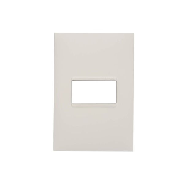 Placa PVC para 1 Módulo 4x2 Branca Pial PLUS Mais