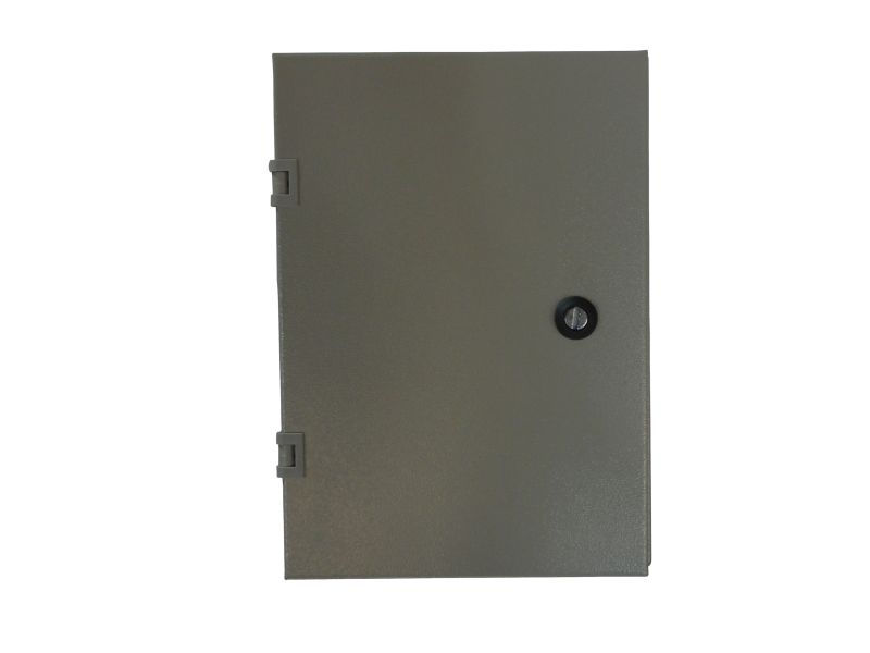 Quadro de Comando Metálico 320x200x140 mm sem Flange Cinza IP64