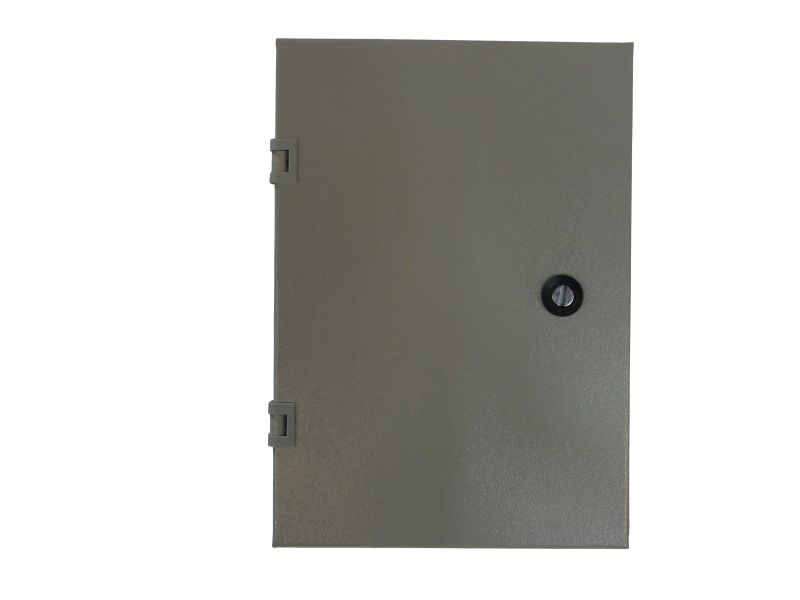 Quadro de Comando Metálico 320x380x170 mm com Flange Cinza IP64