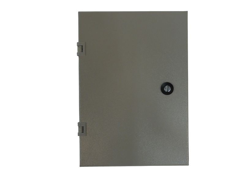 Quadro de Comando Metálico 350x250x140 mm sem Flange Cinza IP64