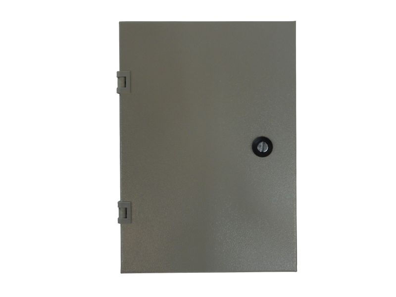 Quadro de Comando Metálico 480x380x170 mm com Flange Cinza IP64
