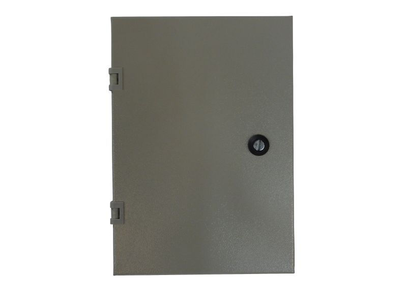 Quadro de Comando Metálico 480x380x220 mm com Flange Cinza IP64
