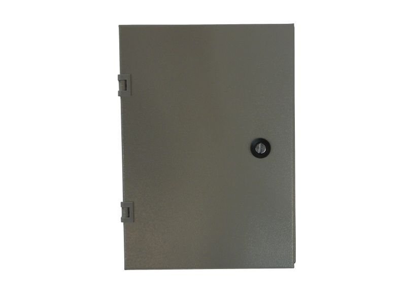 Quadro de Comando Metálico 800x600x300 mm com Flange Cinza IP64