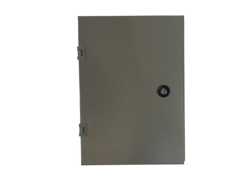 Quadro de Comando Metálico 600x480x220 mm com Flange Cinza IP64