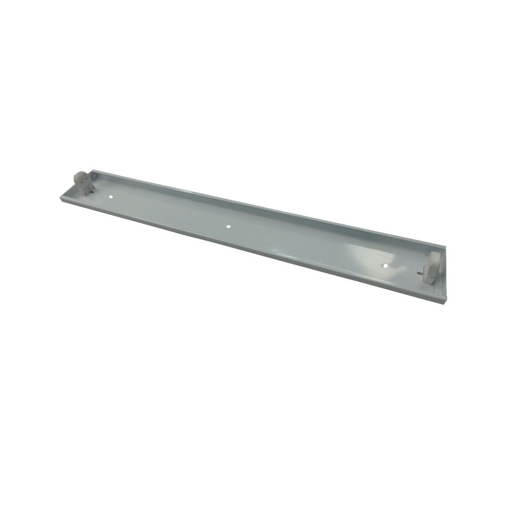 Luminária Comercial Sobrepor 1X9W Para Lâmpada Tubular LED Com Soquete G13 Chapa S/aletas Branca Lumibras