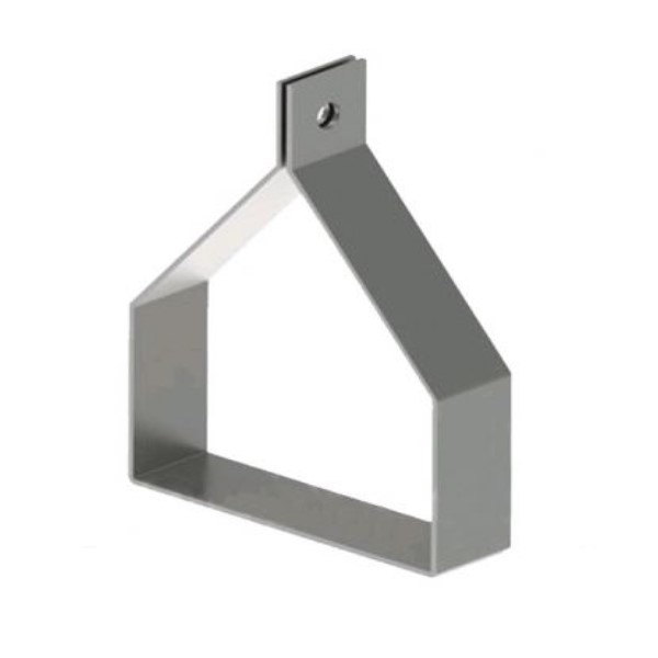 Suporte Balanço Para Eletrocalha Suspensao Vertical Galvanizado Eletrolítico 100X50MM Para Cabo Jea