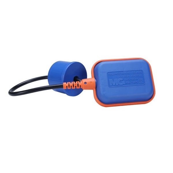 Chave Boia PVC Ecológica 15A Unipolar Superior/Inferior 250VCA 102,5x80 mm com Cabo 1,2 M