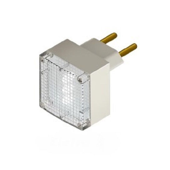 Lanterna Emergência Mini Portátil 3 LEDs Bivolt