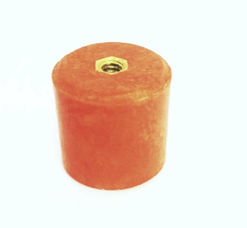 Isolador Epóxi Paralelo 30x30 mm 1/4" para Barramento