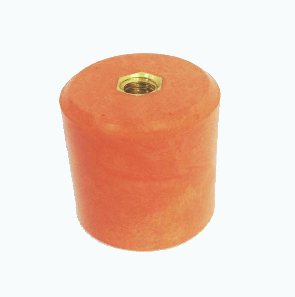 Isolador Epóxi Paralelo 40x40 mm 1/4" para Barramento