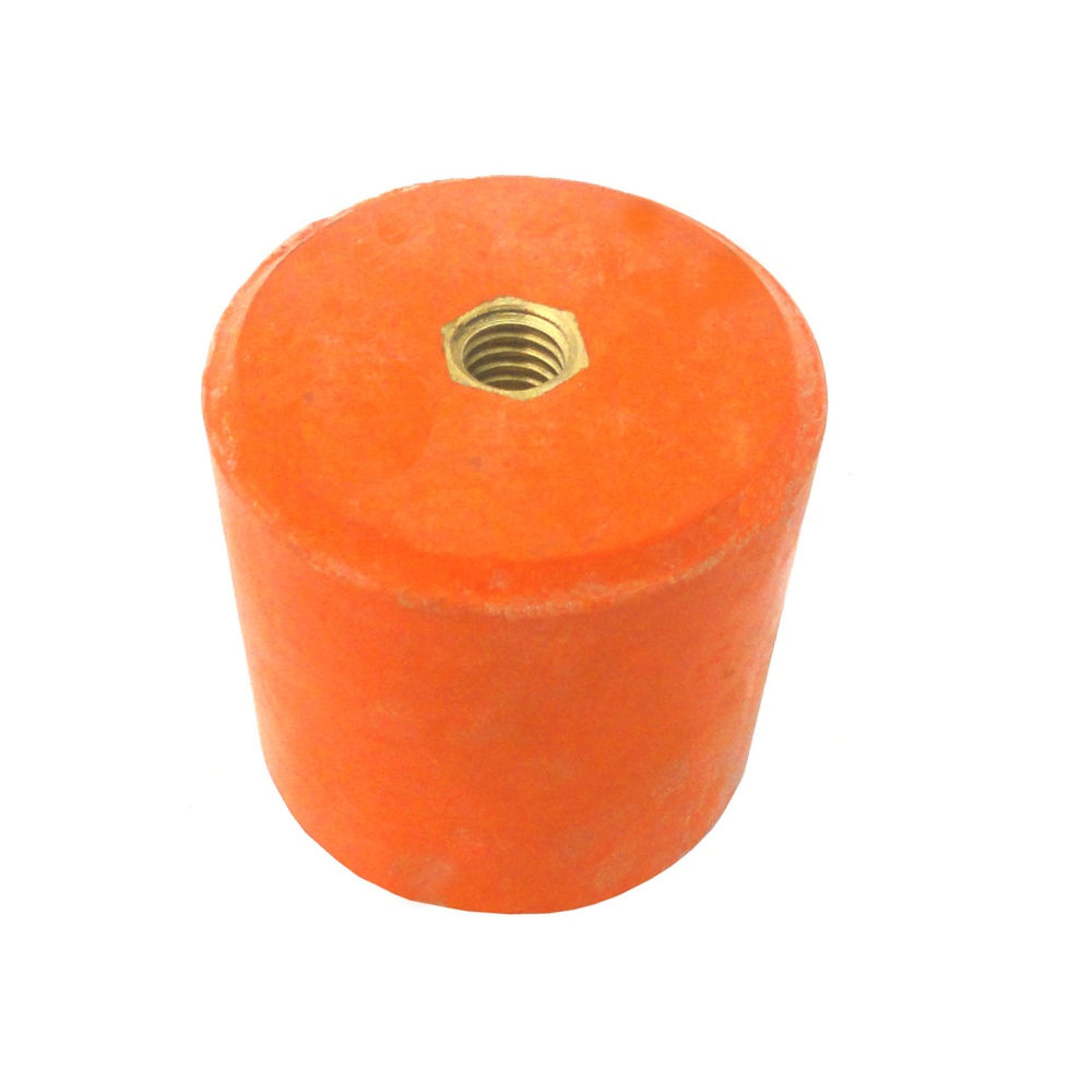 Isolador Epóxi Paralelo 40x40 mm 3/8" para Barramento