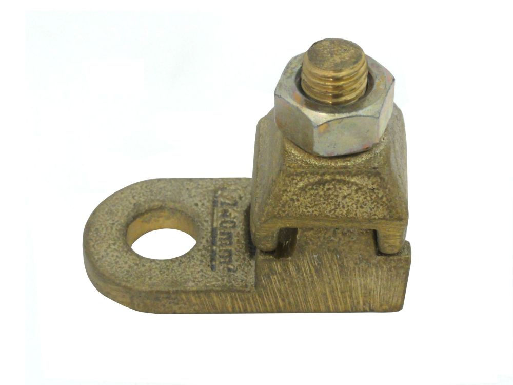 Terminal Latão Fundido a Pressão Sapata 240,00 mm² com 1 Furo M15