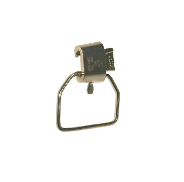 Conector Cunha Alumínio D-4-2AWG com Estribo Normal Vermelho Alta Tensão