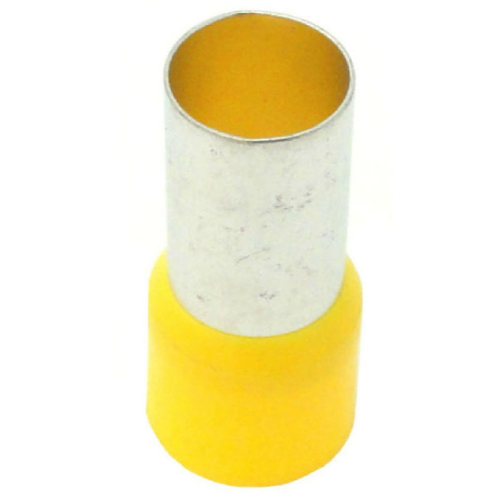 Terminal Cobre Estanhado a Compressão Pino Tubular Pre-Isolado 70,00 mm² Amarelo