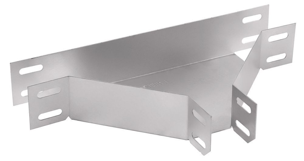 Te Liso Horizontal 90G Galvanizado Eletrolítico para Eletrocalha 150x100 mm