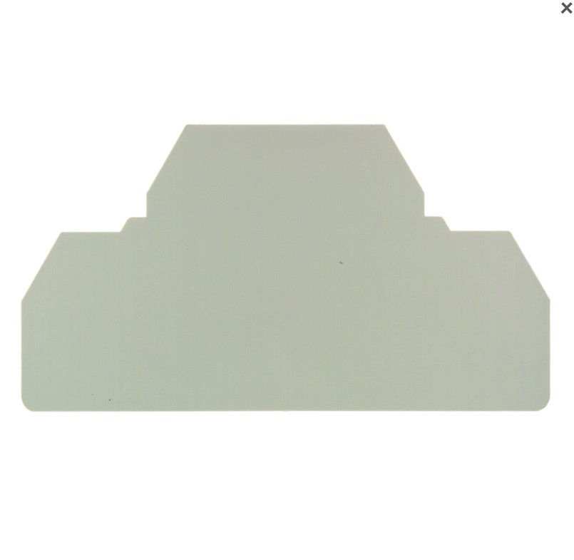 Tampa Final para Conector SAK Poliamida Zdk/Zdu 2,50 mm² Bege Zap/tw