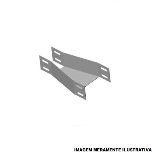 Redução Redução Concêntrica para Eletrocalha Lisa Galvanizada Eletrolítica 200x100-100x100 mm