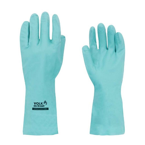 Luva Com Forro Nitri SLIM Tamanho 10 (gg) Verde Ca 40570