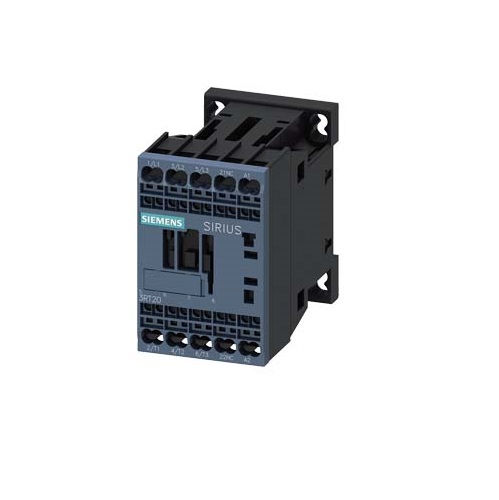 Contator Principal Tripolar 16A Mini S00 1NF 220VCA 50/60 Hz 3RT2018 Conexão para Mola