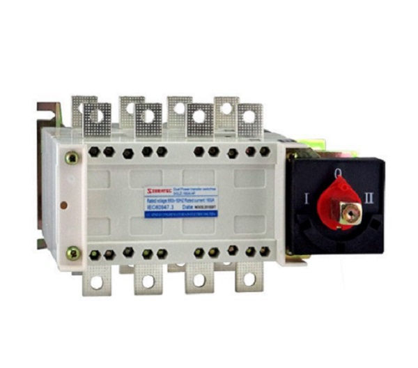 Chave Transferência Chave Transferência Tetrapolar 160A 460VCA para Gerador com Manopla Longa com Prolongador 300 mm