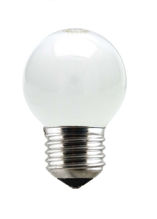 Lâmpada Incandescente 15W Bolinha Leitosa G45 E27 220VCA 1.000H