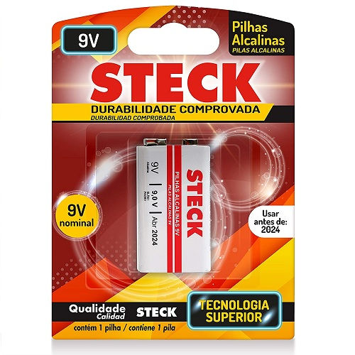 Bateria Alcalina 9VCC