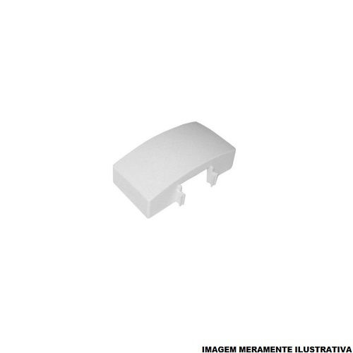 Acoplador Para Canaleta PVC 20x12 mm Branco
