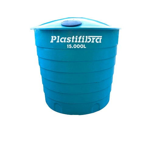 Caixa dágua Caixa D'água Fibra 15000 L Alta com Tampa